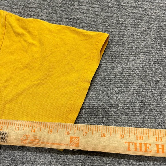 Vintage Yellow Champion Bellarmine Lions Preparatory Short Sleeve Tee - Picture 9 of 10